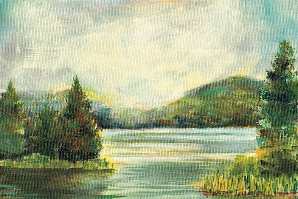Silver Lake Light Crop art print by Sue Schlabach for $57.95 CAD
