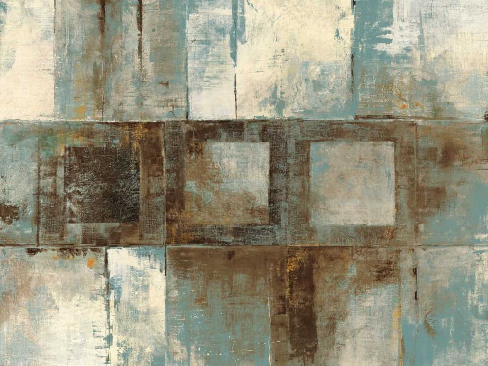 Euclid AveVariations-BlueandBrown art print by Mike Schick for $57.95 CAD