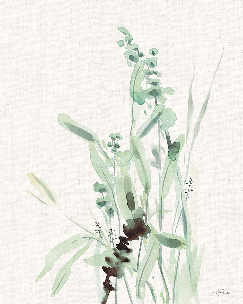 Grasses III on Linen art print by Katrina Pete for $57.95 CAD