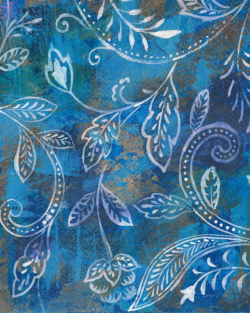 Exotic Elegance Diptych I art print by Danhui Nai for $57.95 CAD