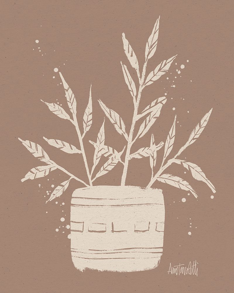 Dreamy Boho Botanical Sketches IX art print by Anne Tavoletti for $57.95 CAD