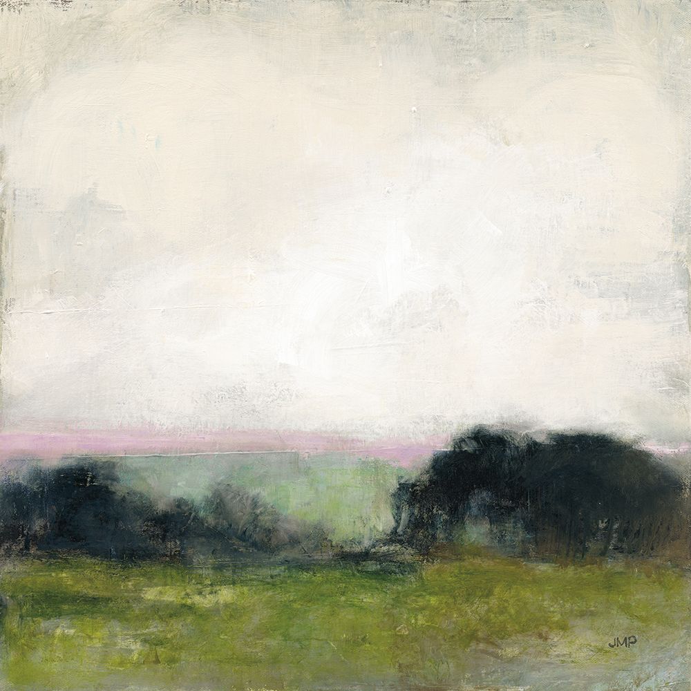 First View of the Water with Pink art print by Julia Purinton for $57.95 CAD