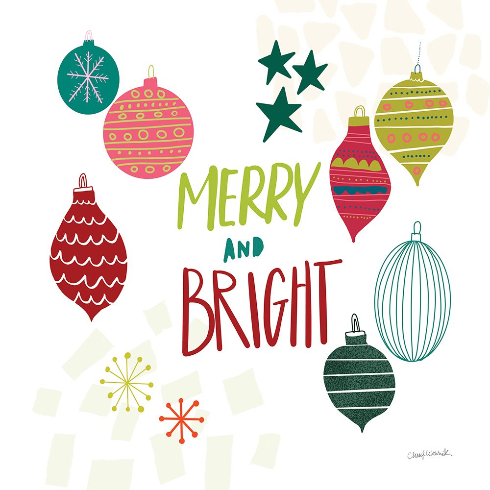 Peace Love Joy IV art print by Cheryl Warrick for $57.95 CAD