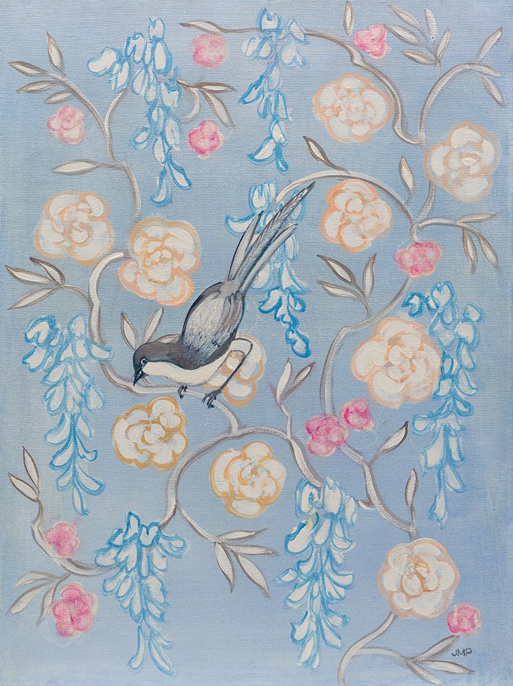 Heirloom Chinoiserie Bird II art print by Julia Purinton for $57.95 CAD