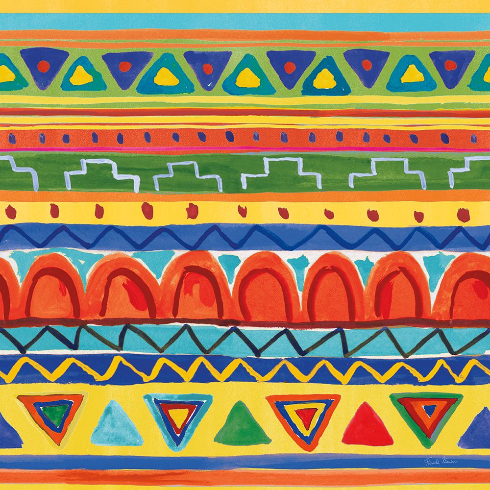 Mucho Caliente Pattern III Light art print by Farida Zaman for $57.95 CAD