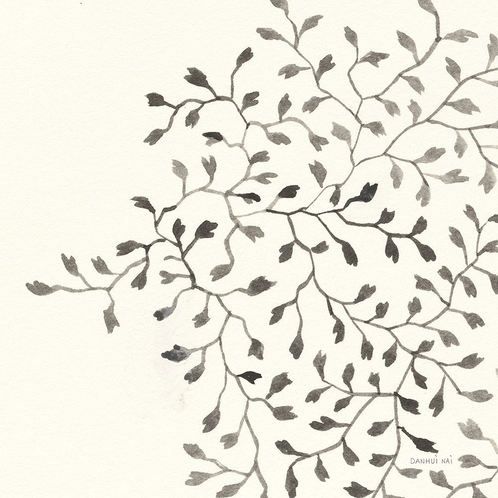 Ink Leaf II art print by Danhui Nai for $57.95 CAD