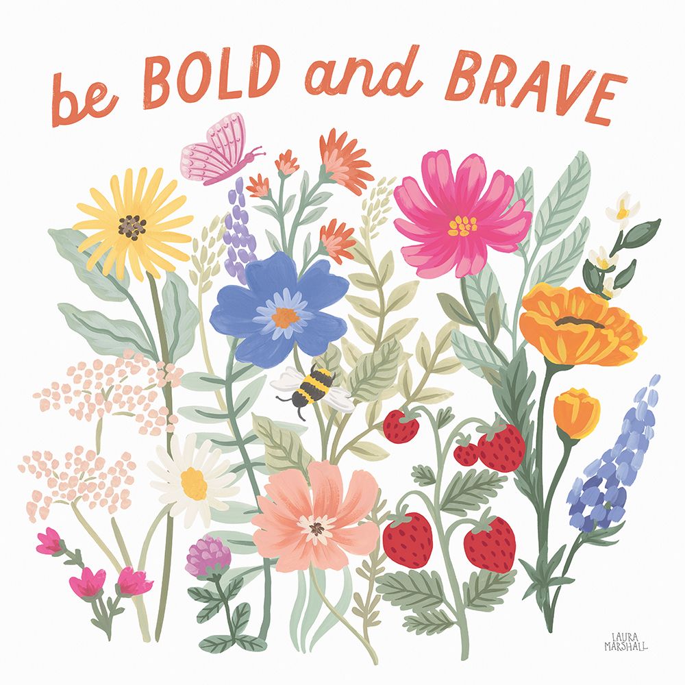 Wild Meadow II art print by Laura Marshall for $57.95 CAD