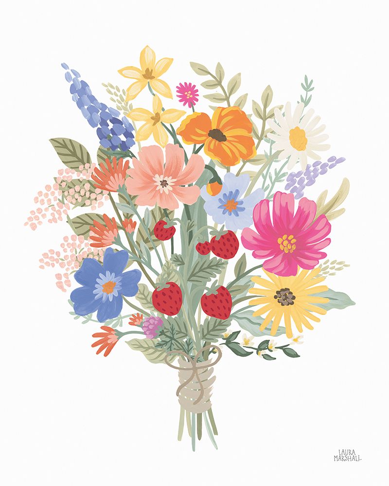 Wild Meadow V art print by Laura Marshall for $57.95 CAD