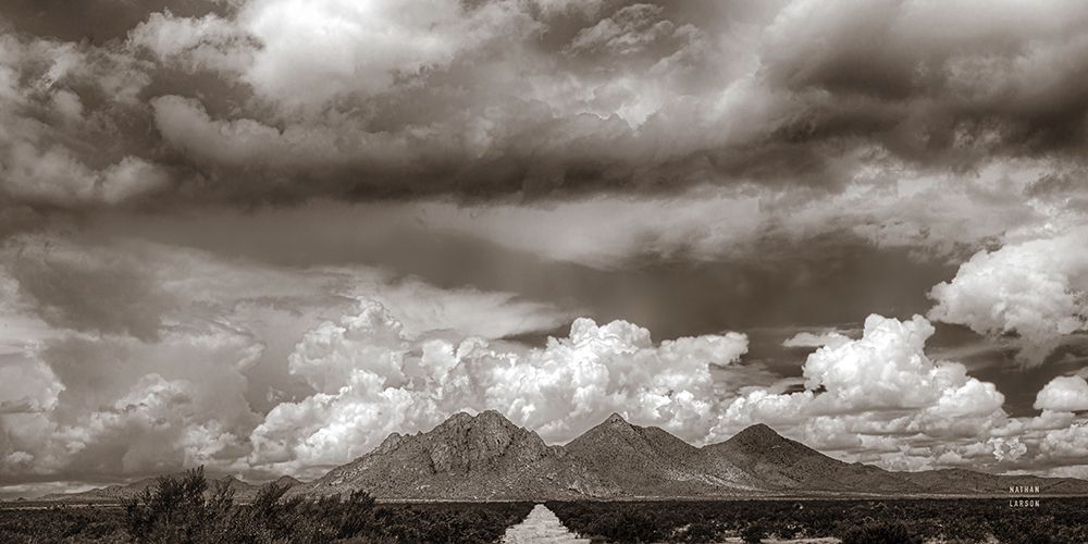 New Mexico Mountains art print by Nathan Larson for $57.95 CAD