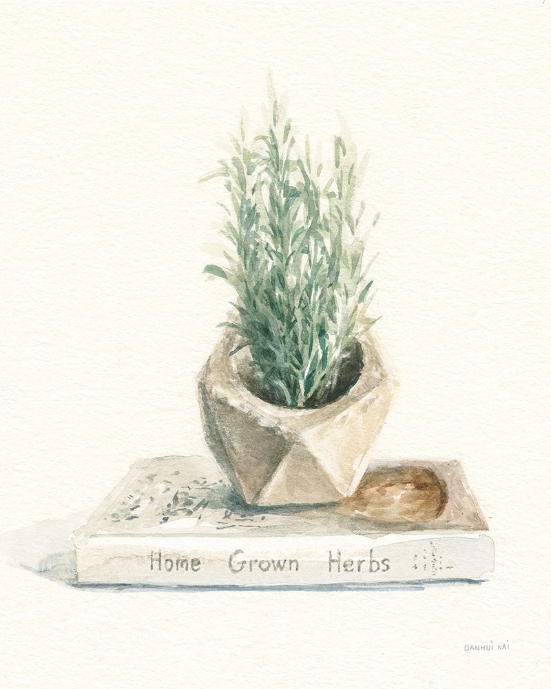 Grown at Home I Cream art print by Danhui Nai for $57.95 CAD