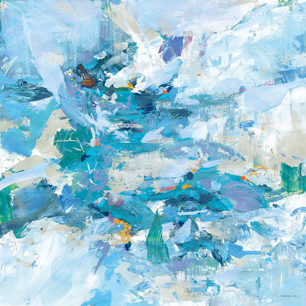 Exuding Summer Blue art print by Danhui Nai for $57.95 CAD
