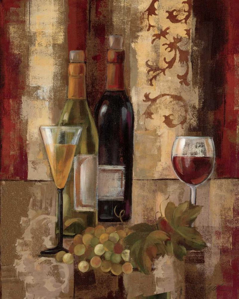 Graffiti and Wine III art print by Silvia Vassileva for $57.95 CAD