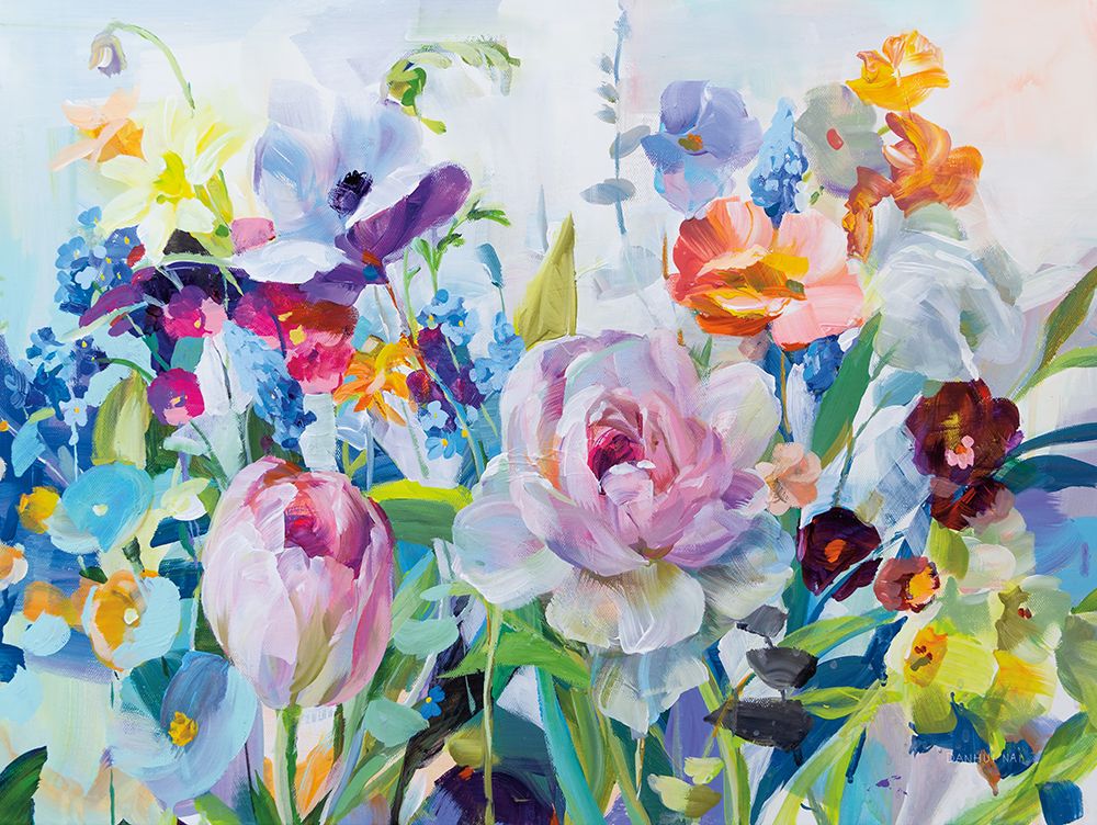 High Summer Garden II art print by Danhui Nai for $57.95 CAD