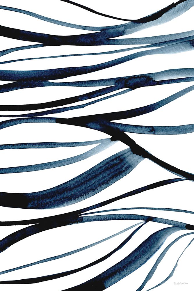 Threads of Blue II art print by Mercedes Lopez Charro for $57.95 CAD