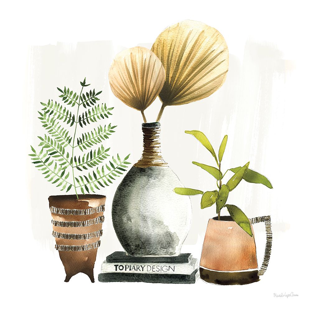 Weekend Plants II art print by Mercedes Lopez Charro for $57.95 CAD