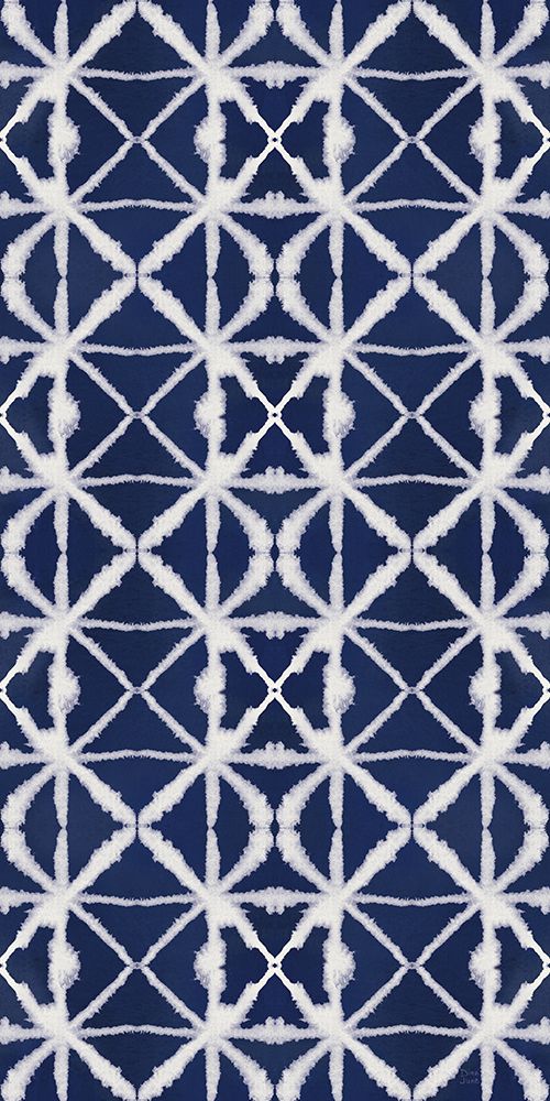 Indigo Splash Pattern VIE Panel art print by Dina June for $57.95 CAD