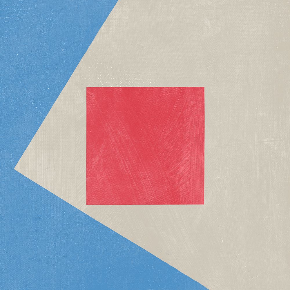 Azure Blue Silk Abstract I art print by Avery Tillmon for $57.95 CAD