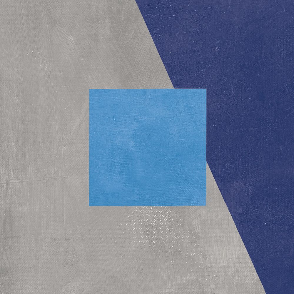 Azure Blue Silk Abstract II art print by Avery Tillmon for $57.95 CAD