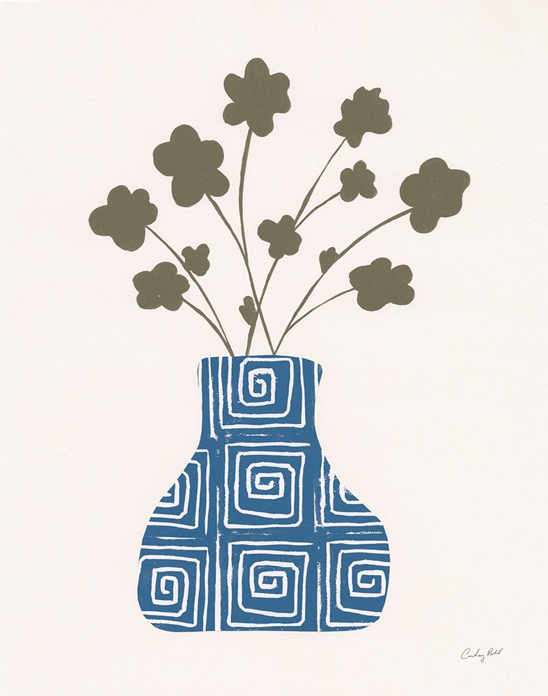 Shadow Vessels II Vallarta Blue art print by Courtney Prahl for $57.95 CAD