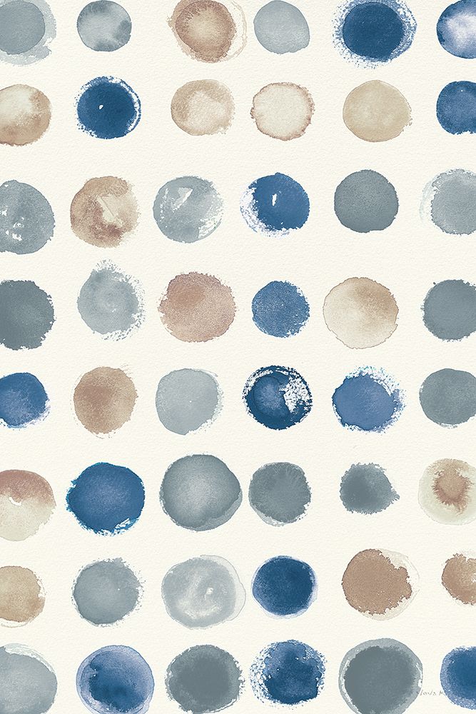 Spot of Rain Vallarta Blue Crop art print by Shirley Novak for $57.95 CAD