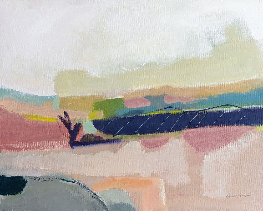 Fortunate Isles Pink Blue art print by Pamela Munger for $57.95 CAD
