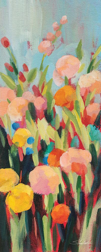 Vivid Flowerbed II art print by Silvia Vassileva for $57.95 CAD