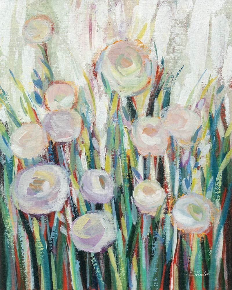 Sprinkled White Flowers II art print by Silvia Vassileva for $57.95 CAD