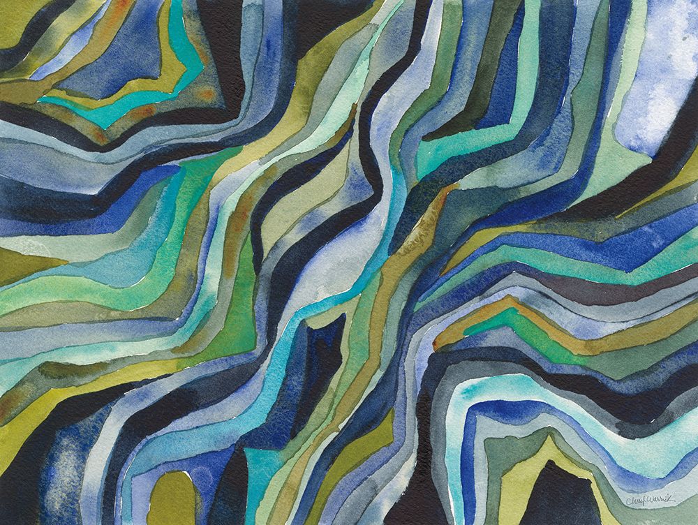 Flow art print by Cheryl Warrick for $57.95 CAD