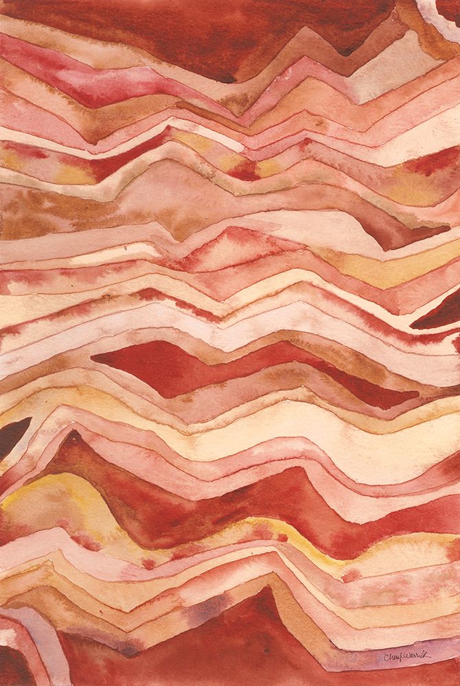 Painted Desert II art print by Cheryl Warrick for $57.95 CAD