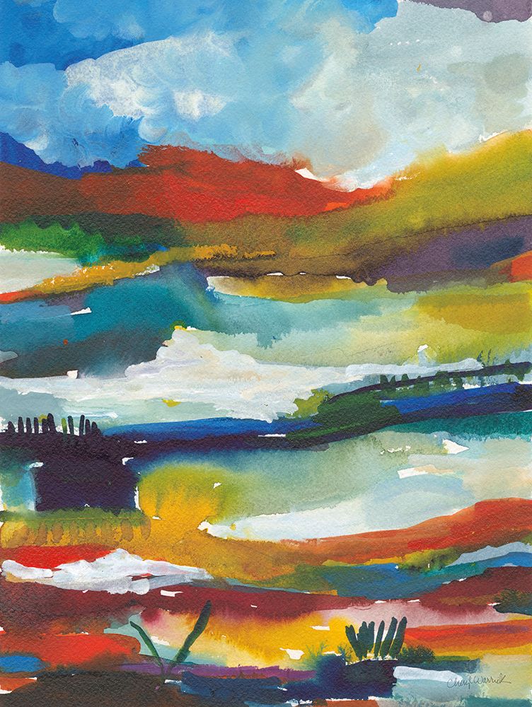 Nocturne I art print by Cheryl Warrick for $57.95 CAD