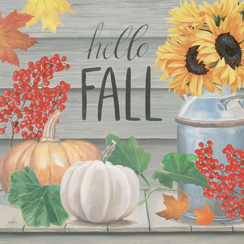 Fall at the Farm V art print by James Wiens for $57.95 CAD