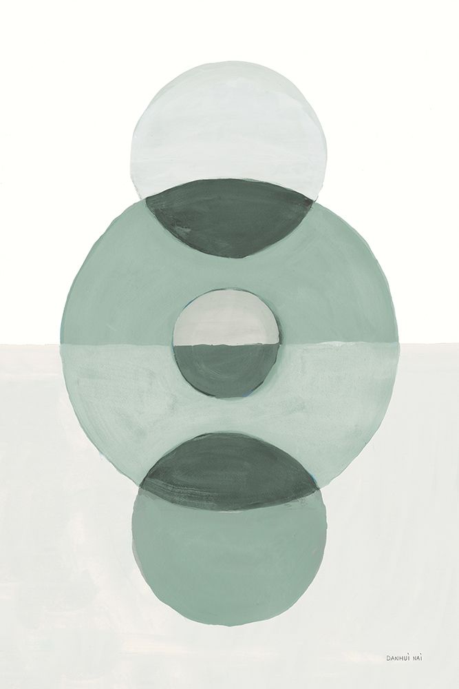 In Between II Eucalyptus art print by Danhui Nai for $57.95 CAD