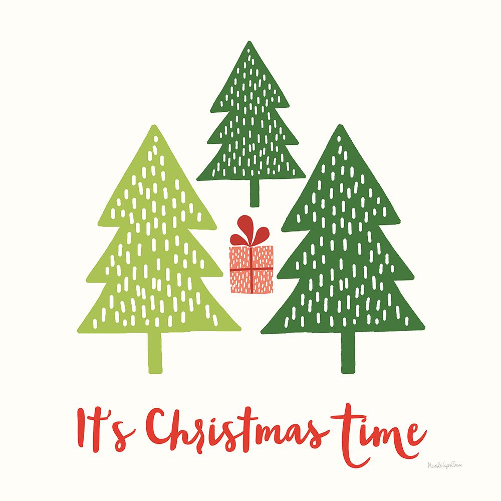 Merry Everything IV Script art print by Mercedes Lopez Charro for $57.95 CAD