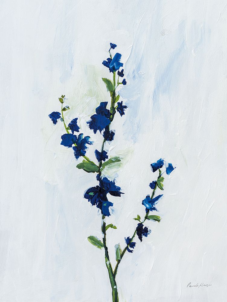 Blue Stems I art print by Pamela Munger for $57.95 CAD