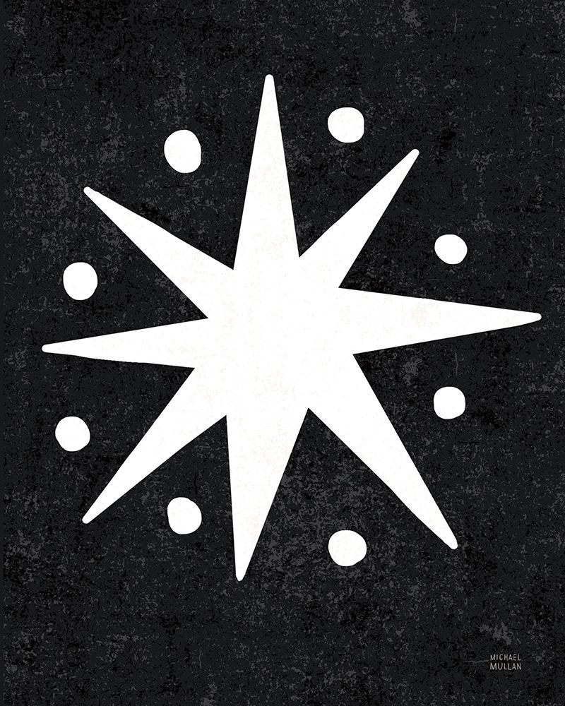 Christmas Whimsy Star art print by Michael Mullan for $57.95 CAD