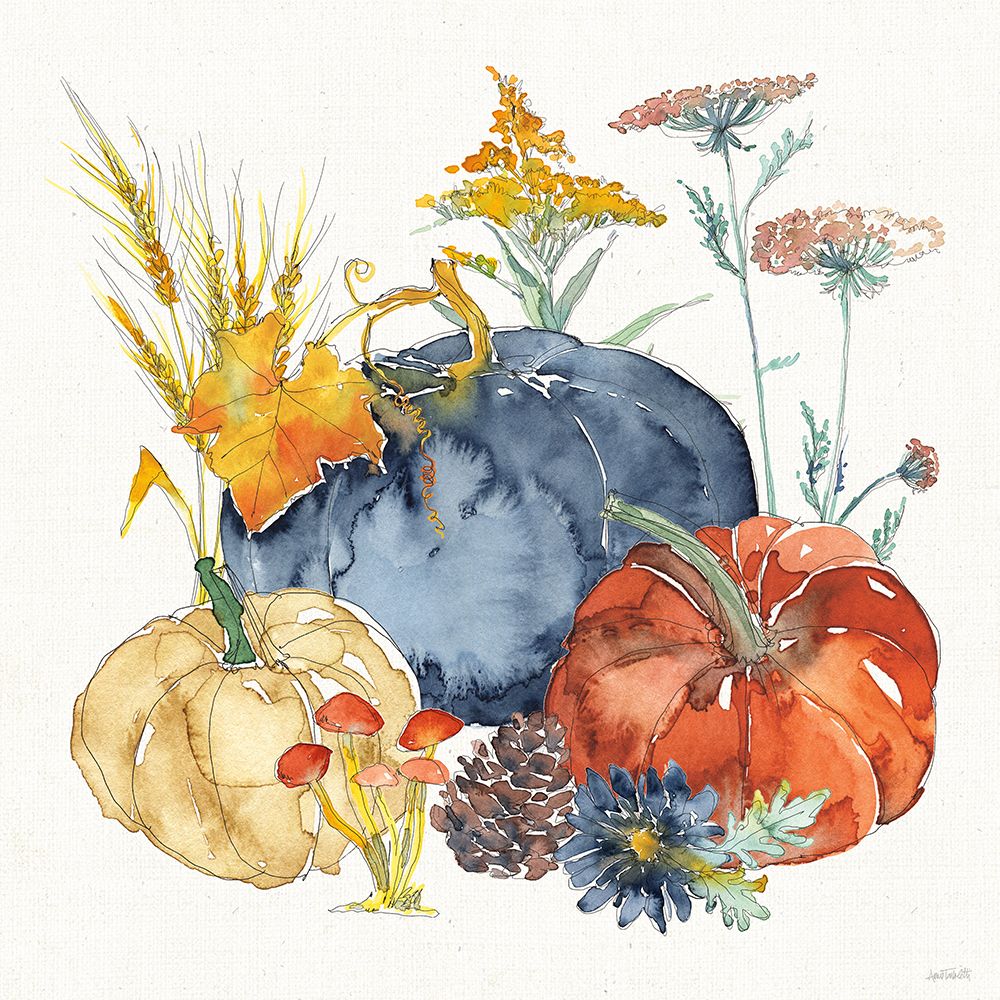 Fall Flair III art print by Anne Tavoletti for $57.95 CAD