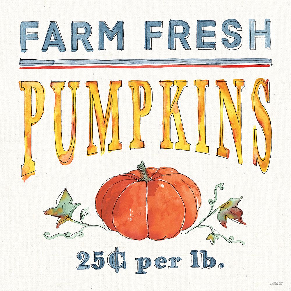 Fall Flair IV art print by Anne Tavoletti for $57.95 CAD
