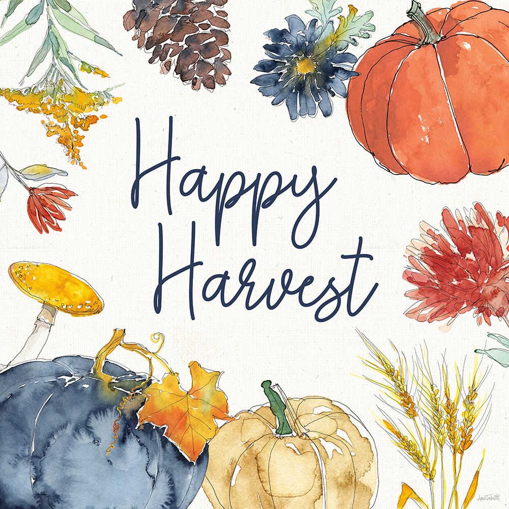 Fall Flair VII art print by Anne Tavoletti for $57.95 CAD