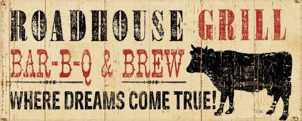 Roadhouse Grill art print by Pela Studio for $57.95 CAD