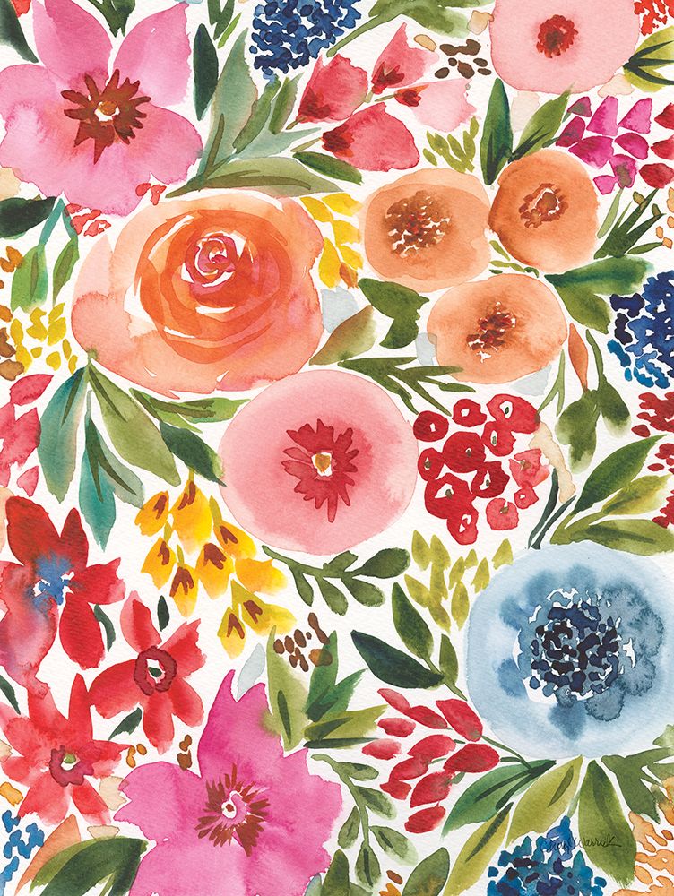 Garden Bliss II art print by Cheryl Warrick for $57.95 CAD