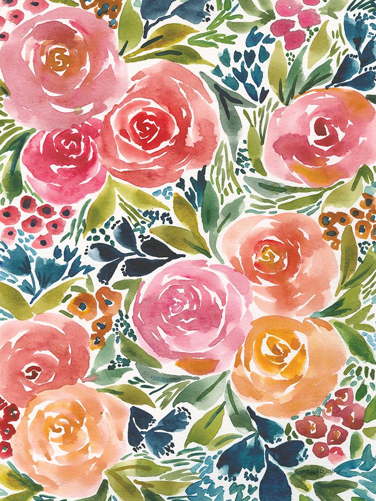 Garden Bliss III art print by Cheryl Warrick for $57.95 CAD