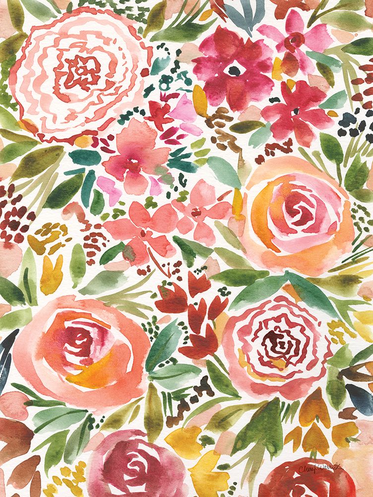 Garden Bliss IV art print by Cheryl Warrick for $57.95 CAD