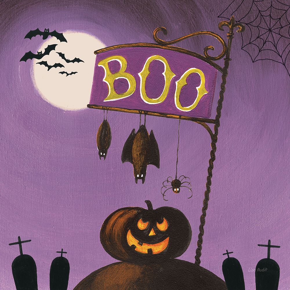 Happy Haunting IV art print by Lisa Audit for $57.95 CAD