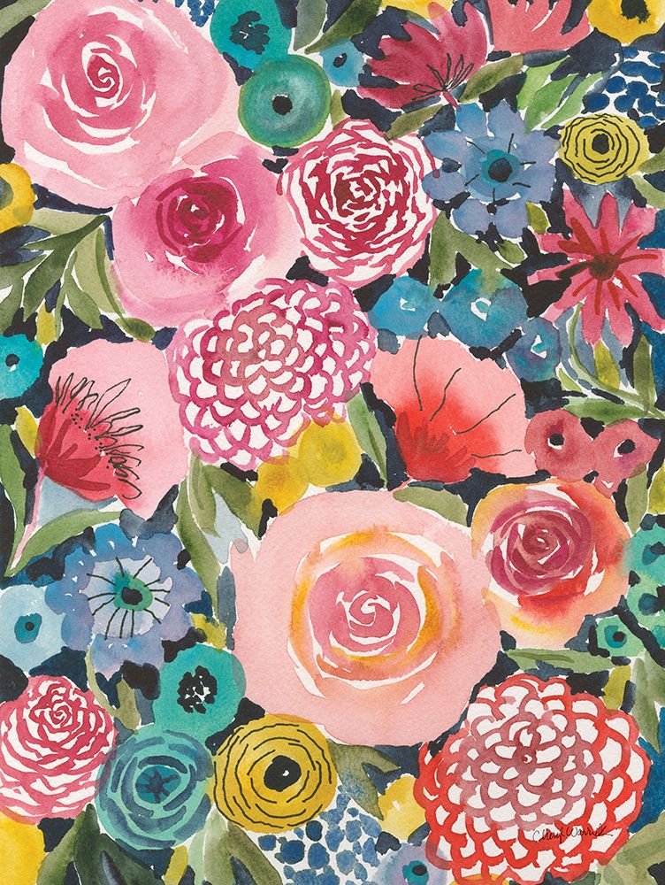 Petal Play IV art print by Cheryl Warrick for $57.95 CAD