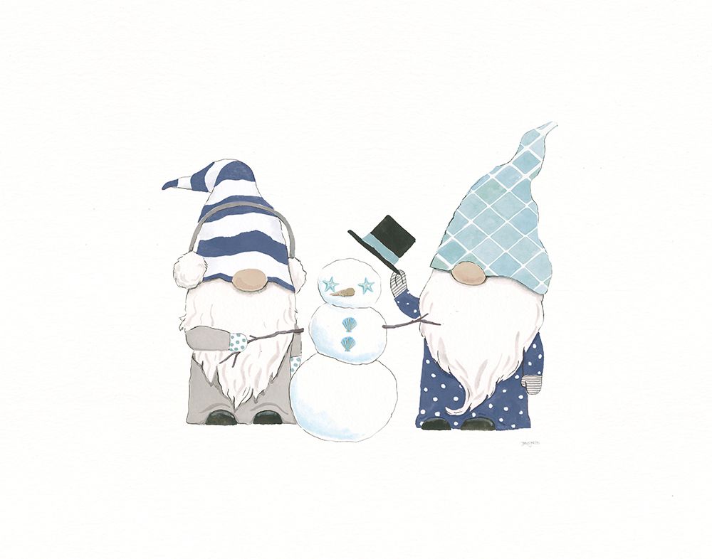 Coastal Gnomes II art print by Jenaya Jackson for $57.95 CAD