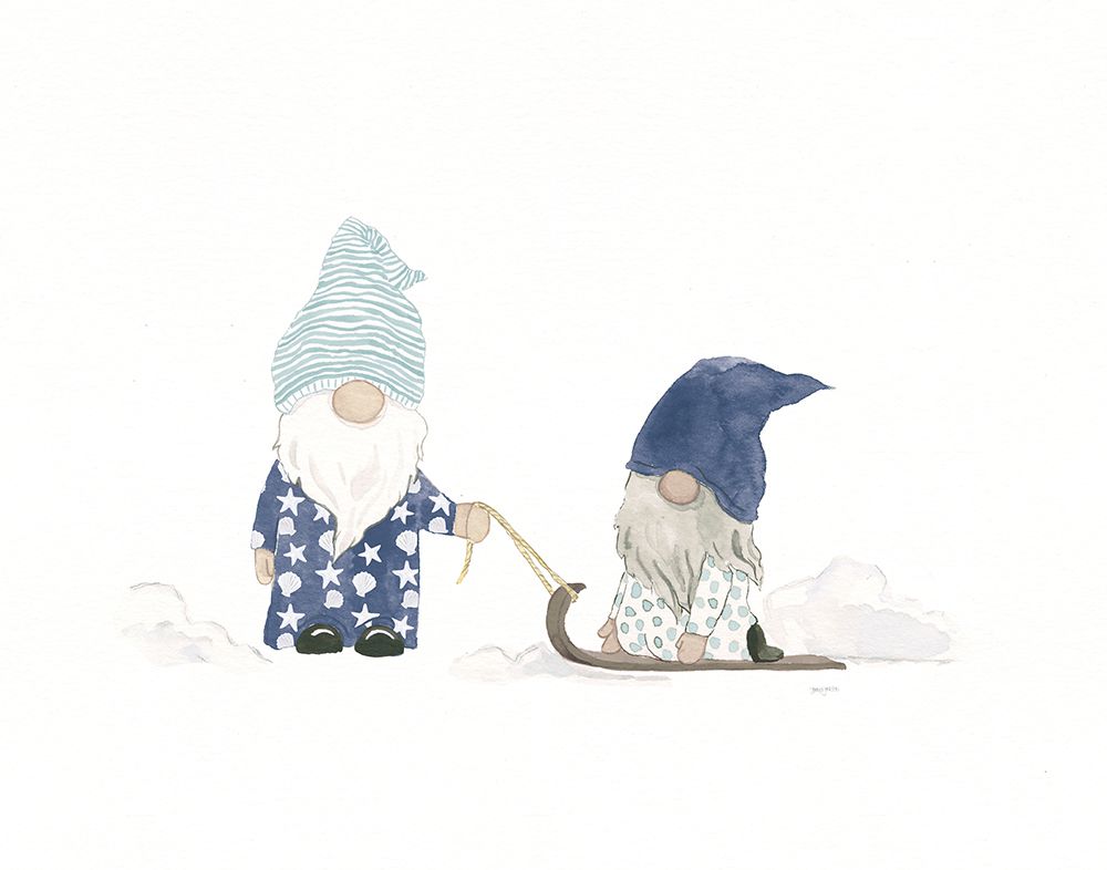 Coastal Gnomes III art print by Jenaya Jackson for $57.95 CAD