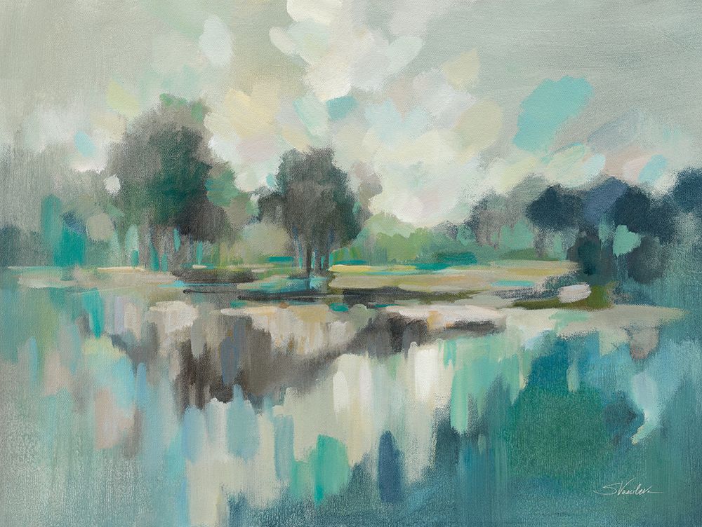 Dreamland with Navy art print by Silvia Vassileva for $57.95 CAD