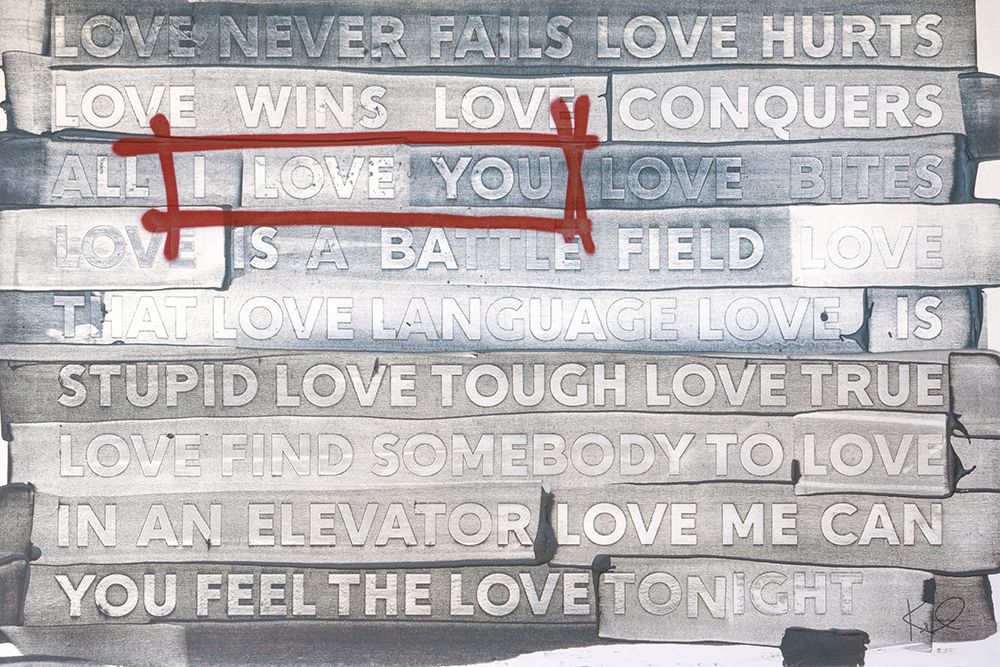 Graffiti Love art print by Kent Youngstrom for $57.95 CAD