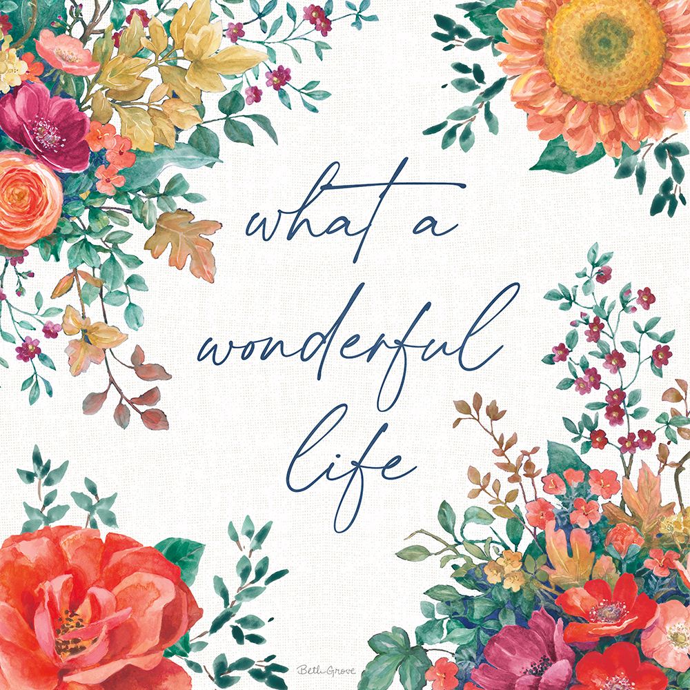 Floral Drama IV art print by Beth Grove for $57.95 CAD
