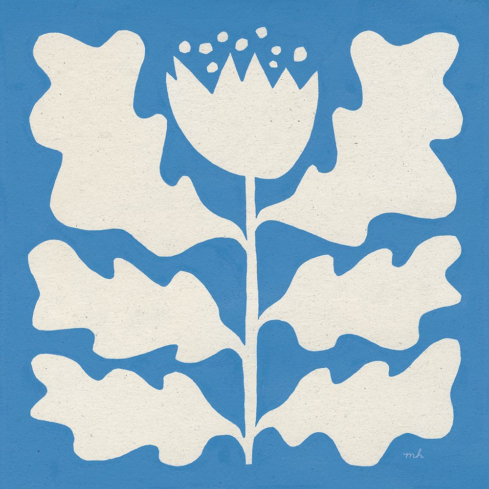 Delighted I Blue art print by Moira Hershey for $57.95 CAD